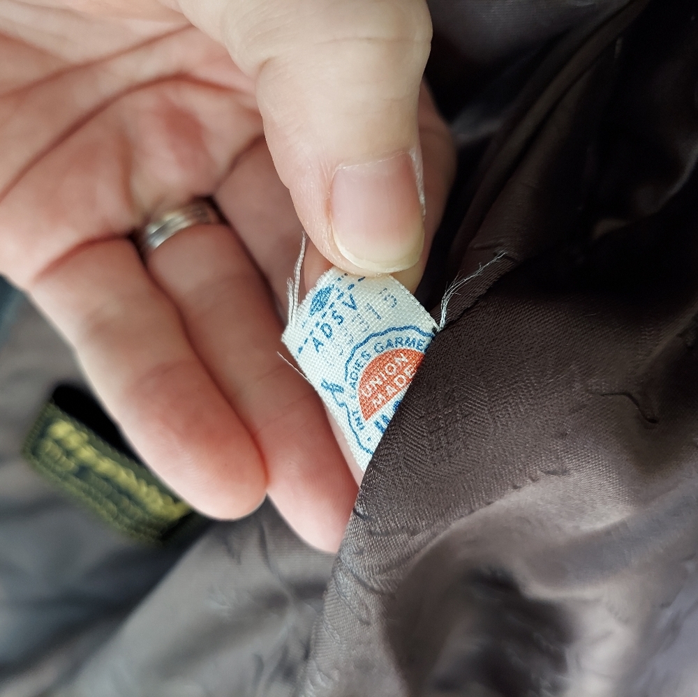 Vintage Union Made Faux Fur Coat - image 5